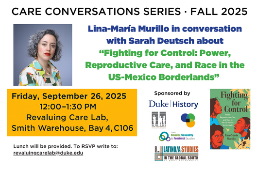 flyer with event info, book &amp; author images